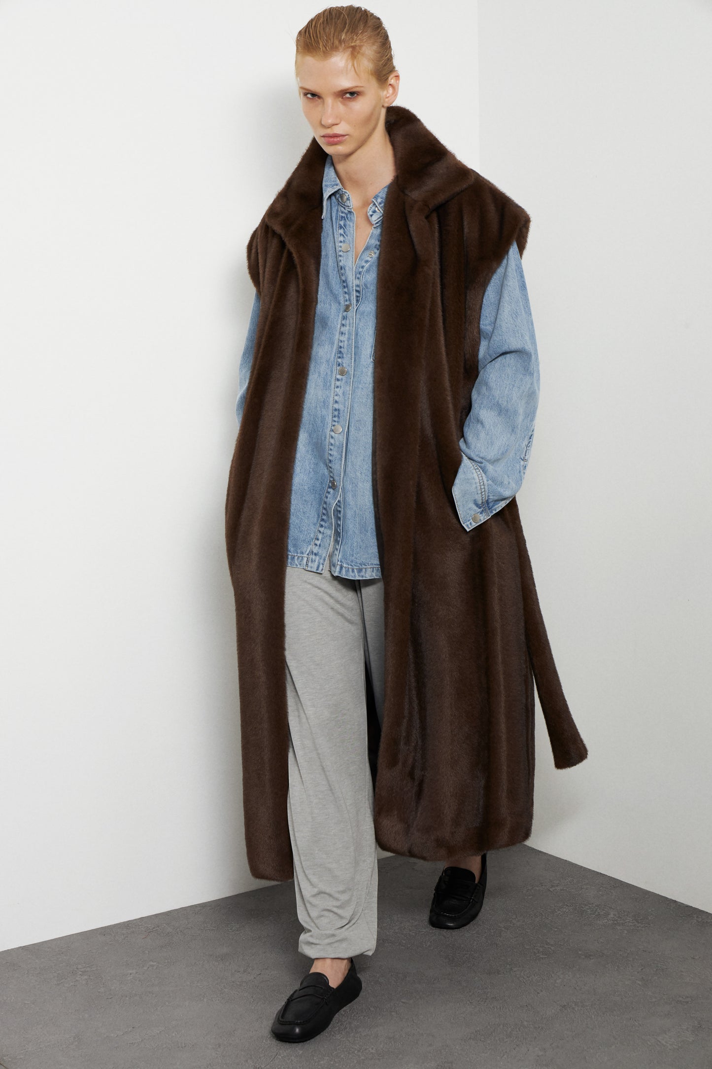 LIGHT GREY MELANGE