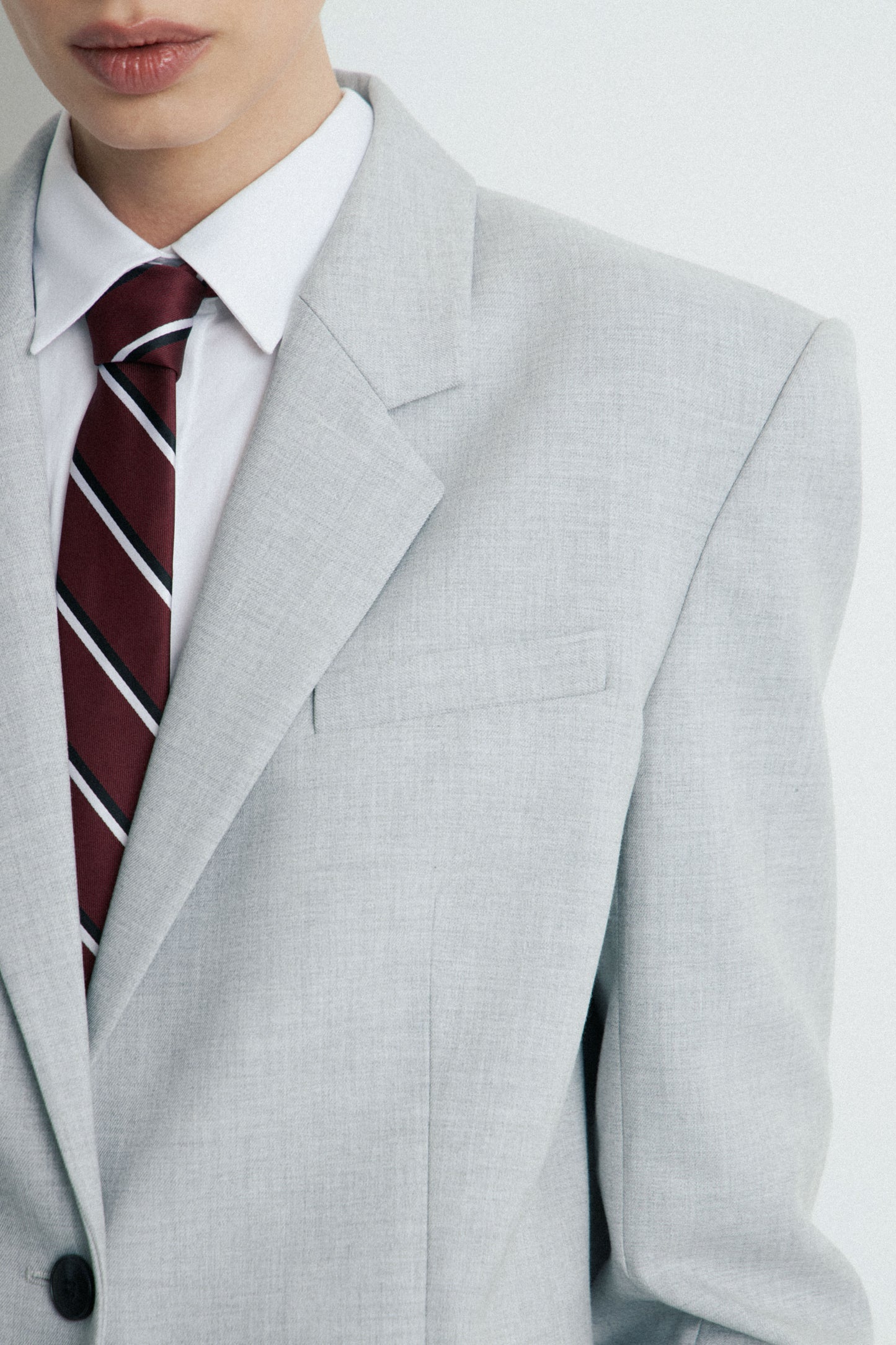 LIGHT GREY MELANGE