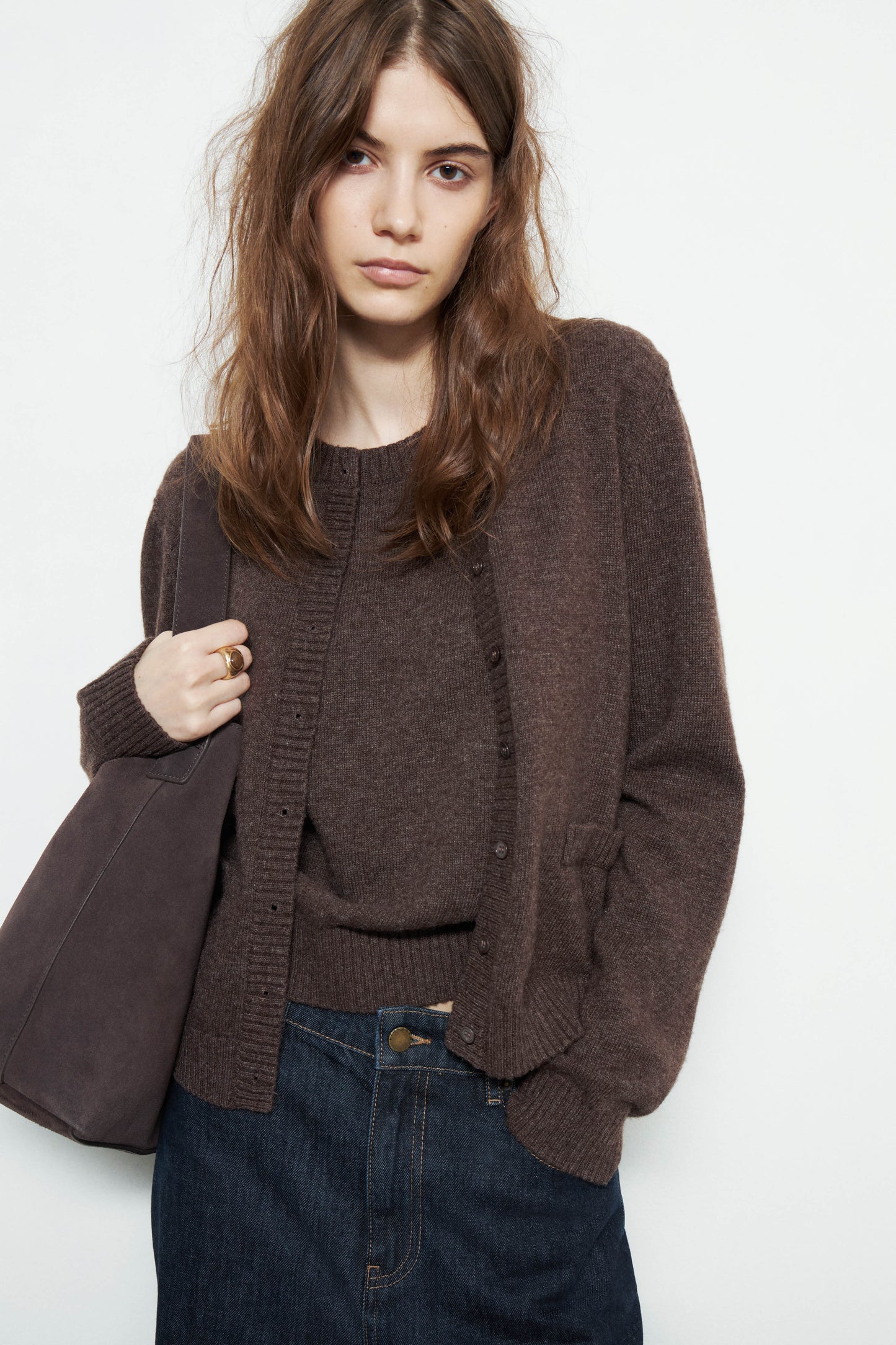 BROWN MELANGE