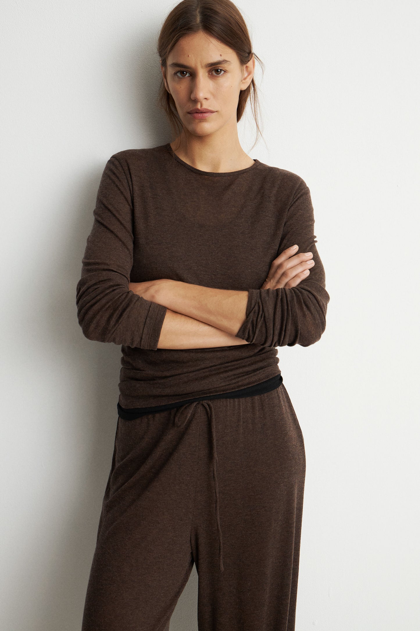 BROWN MELANGE
