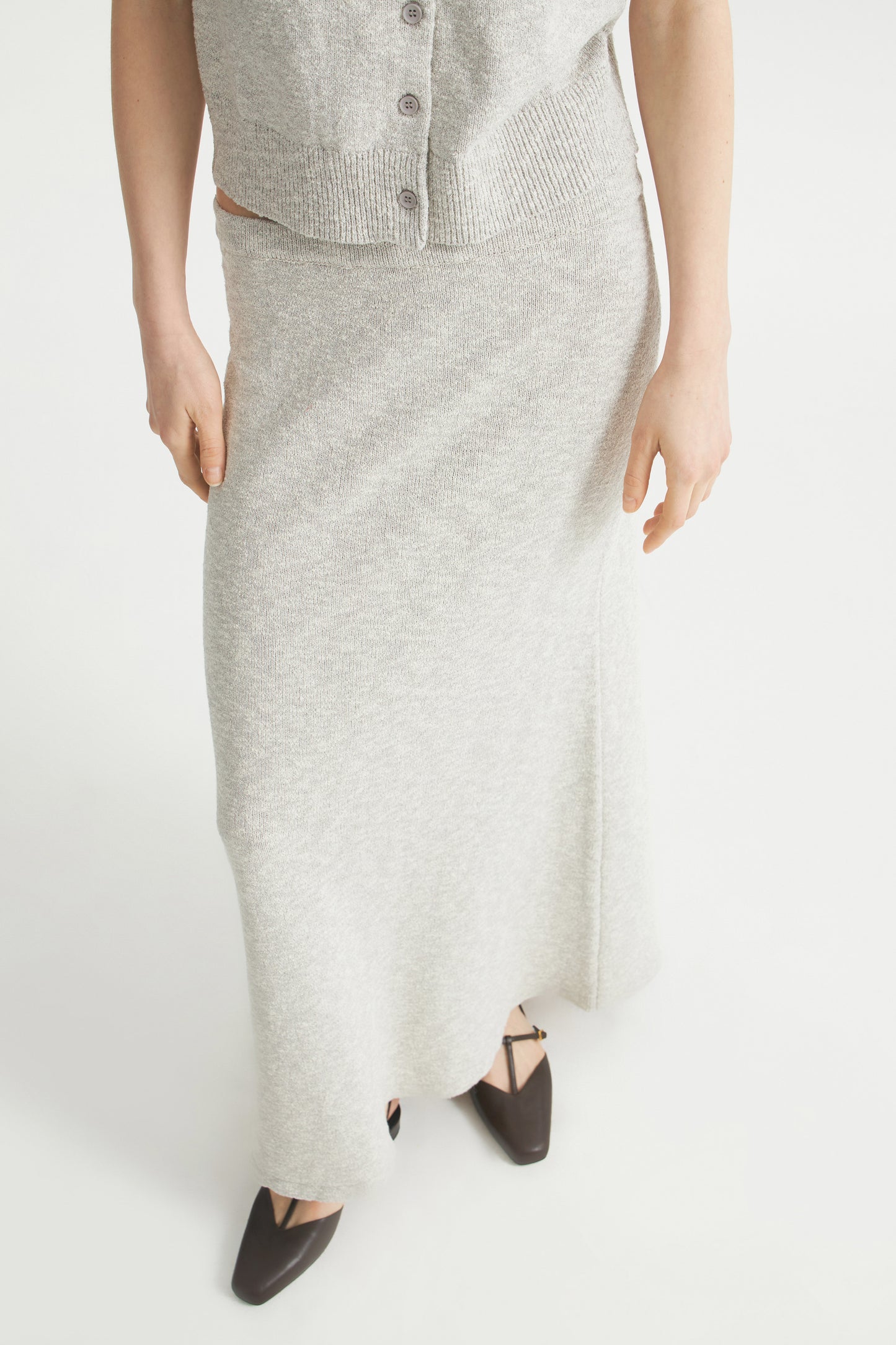 LIGHT GREY MELANGE