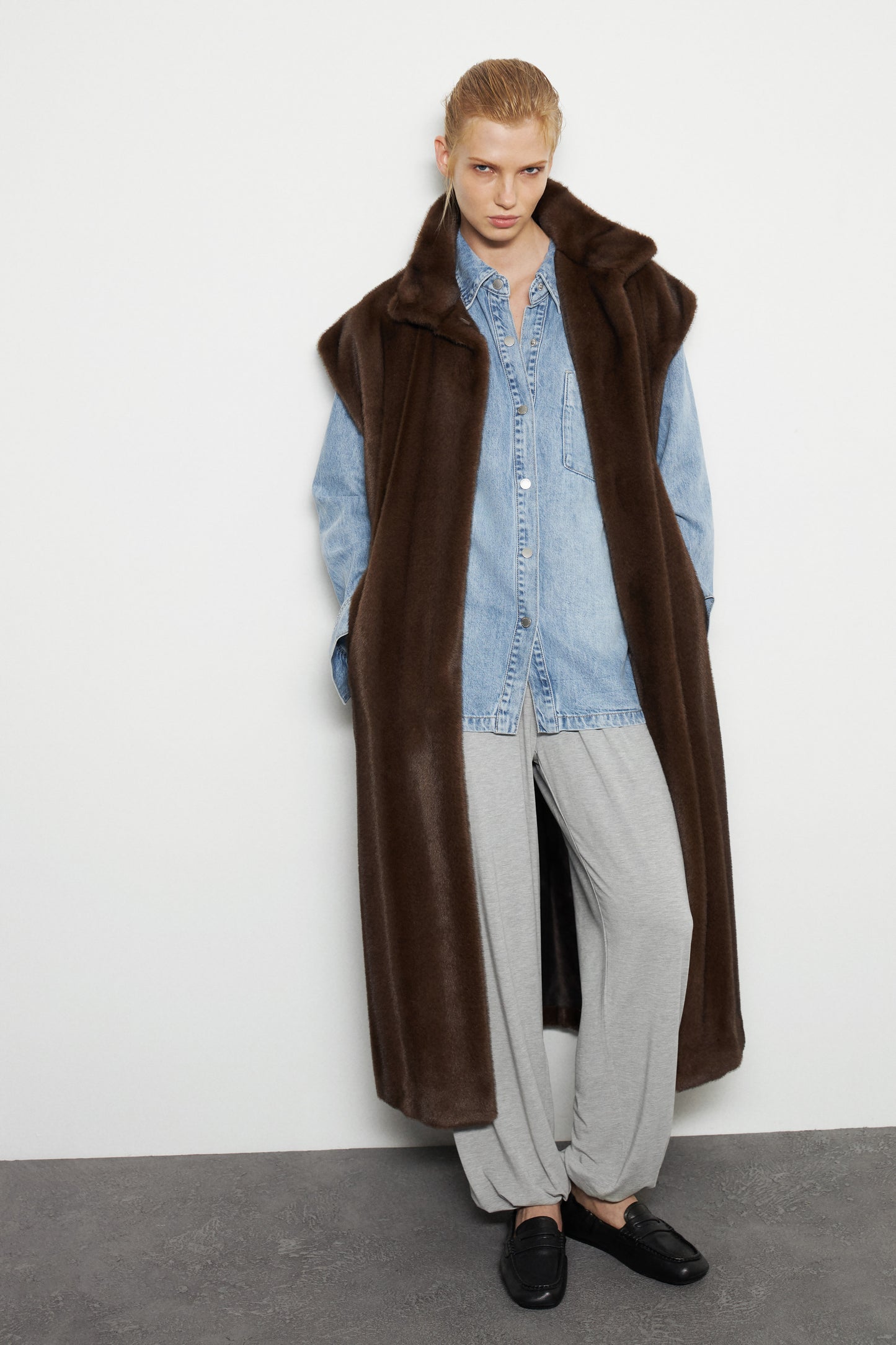 LIGHT GREY MELANGE