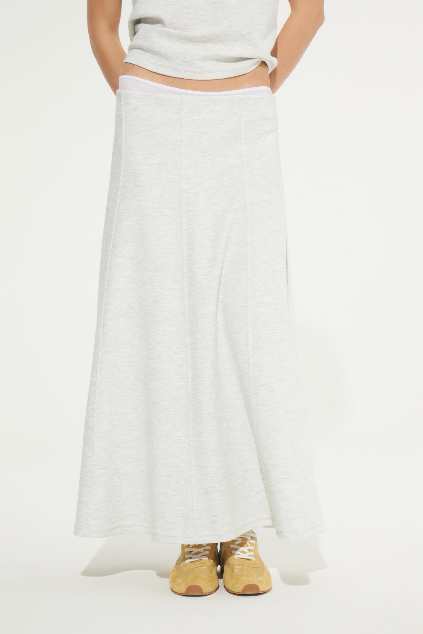 LIGHT GREY MELANGE