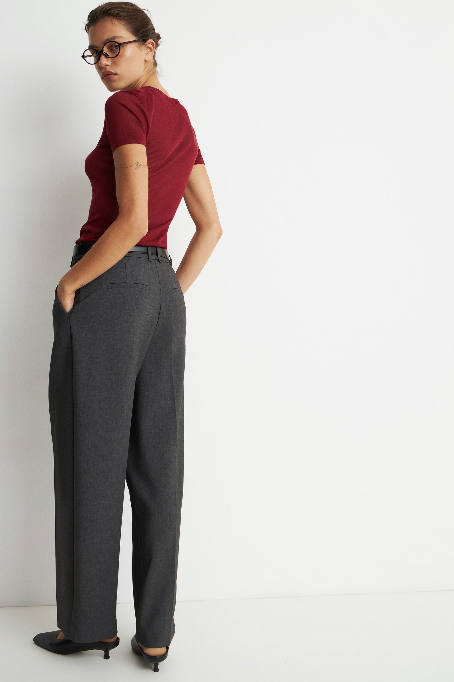 DARK GREY MELANGE