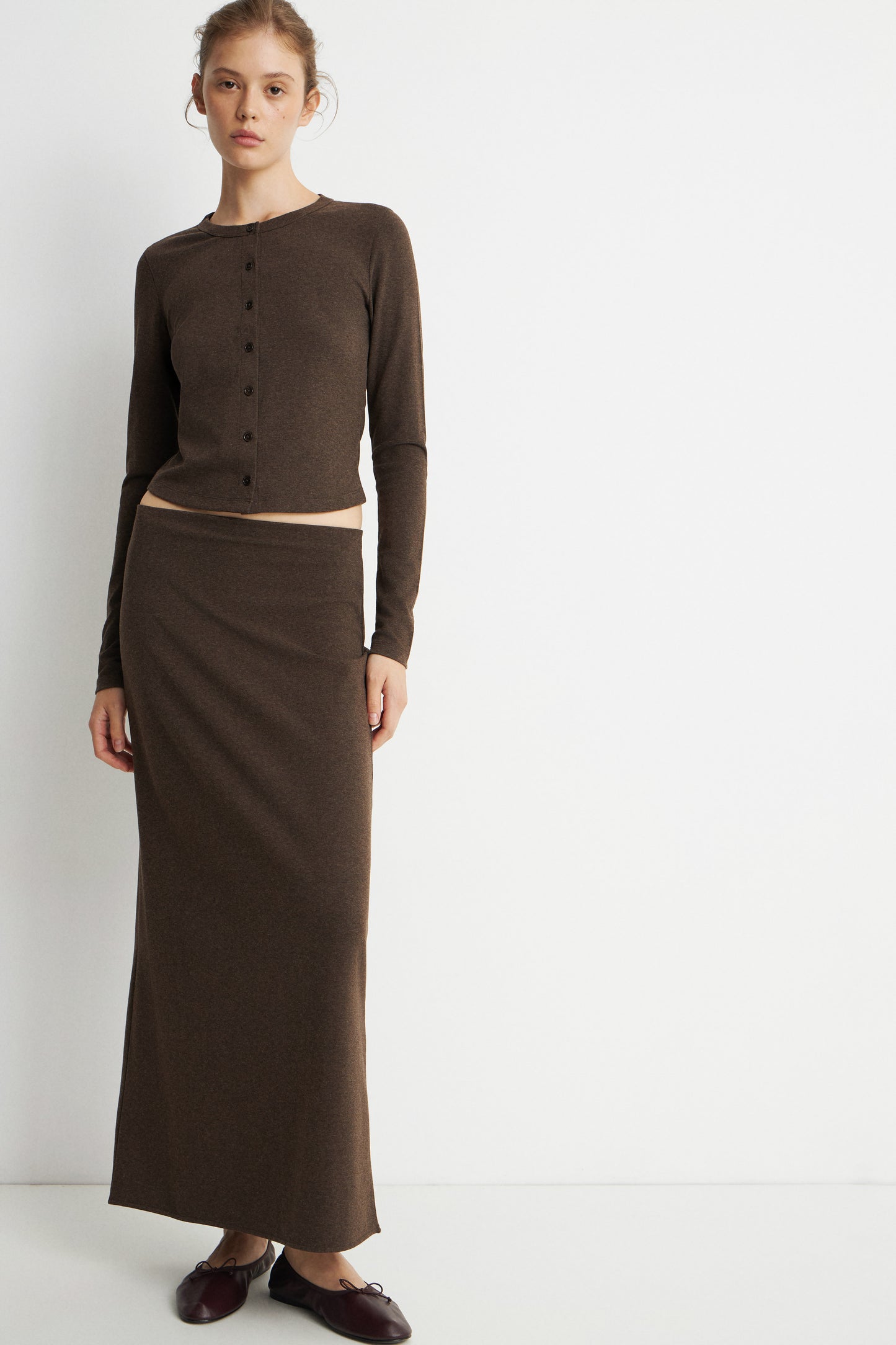 BROWN MELANGE