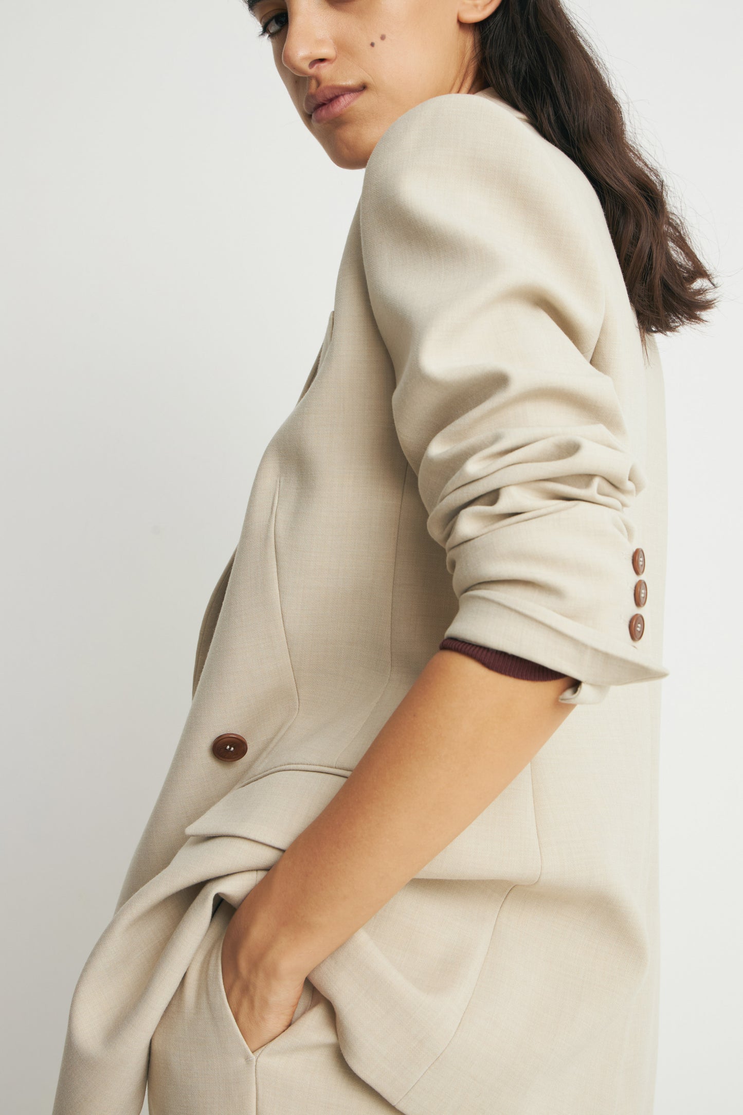 LIGHT BEIGE MELANGE