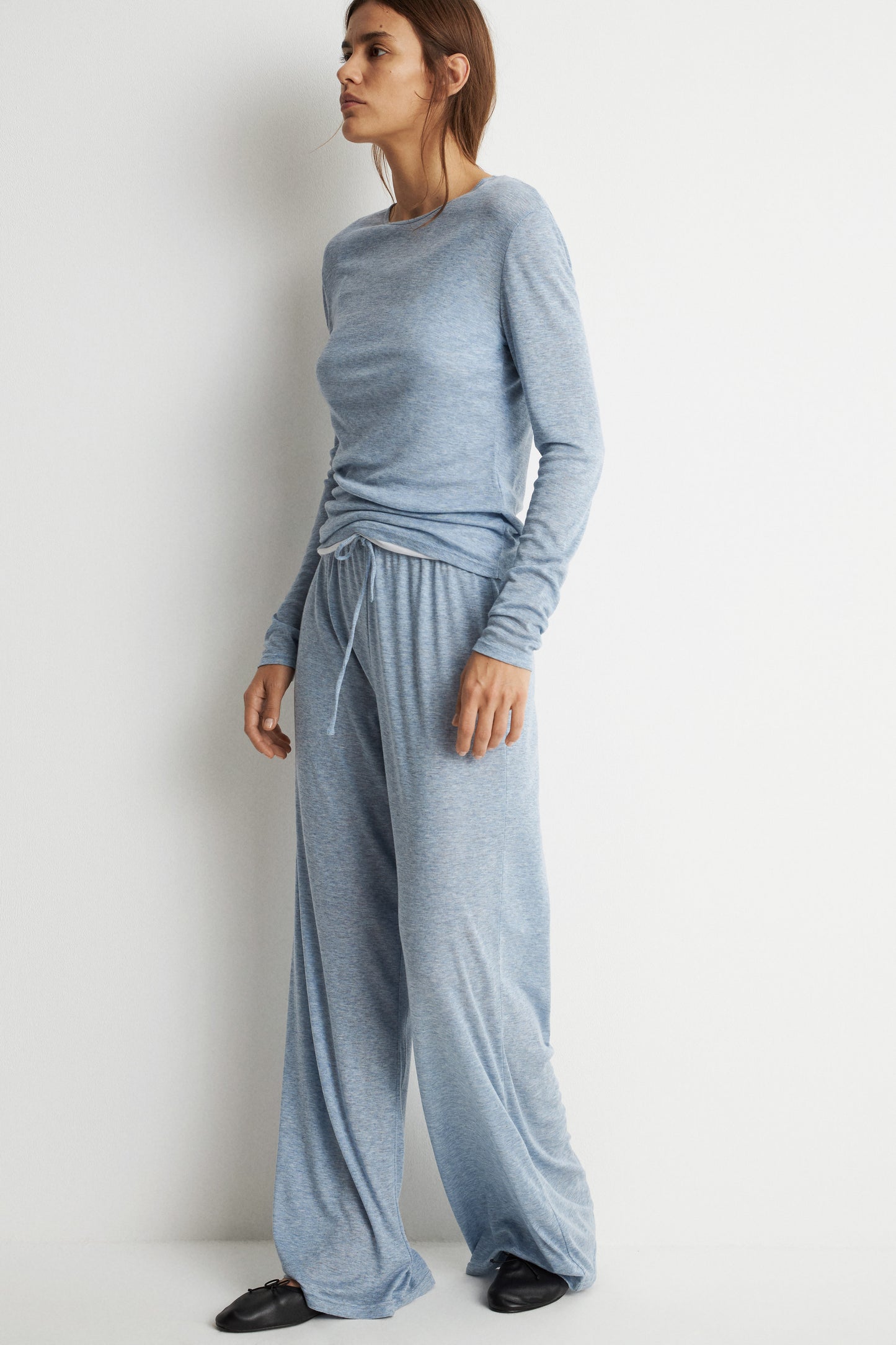 GRAY-BLUE MELANGE