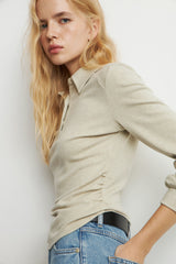 GRAY-GREEN MELANGE