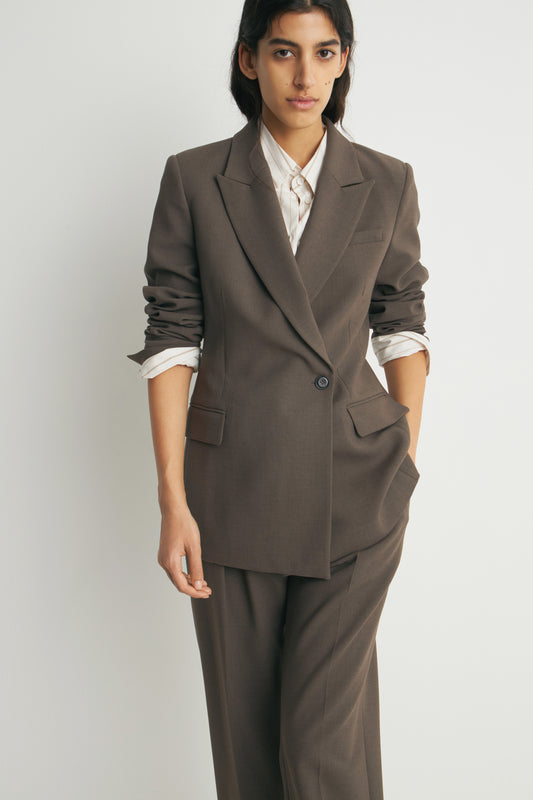 GRAY BROWN MELANGE
