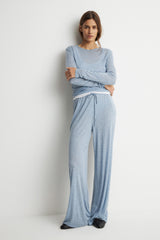 GRAY-BLUE MELANGE
