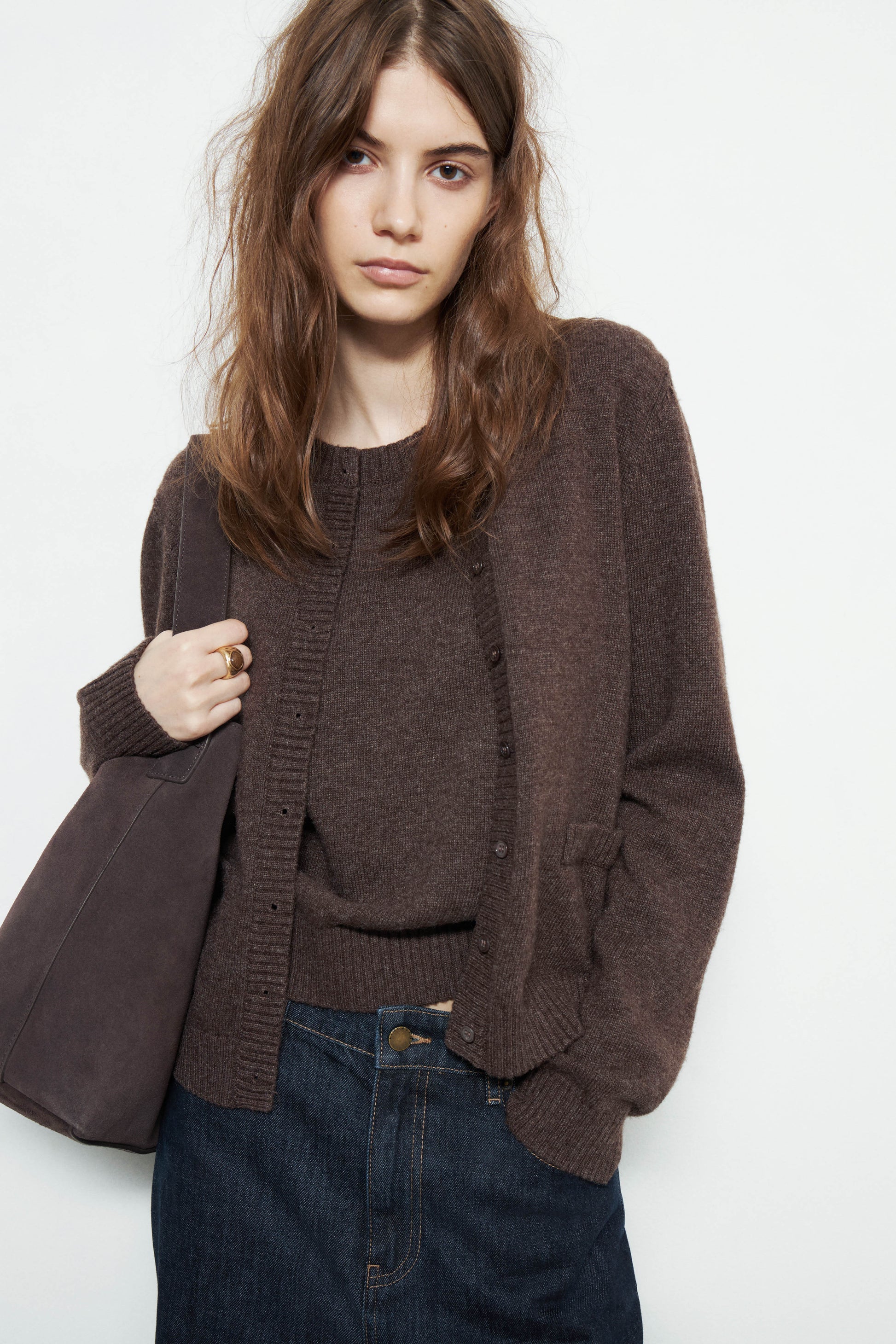 BROWN MELANGE