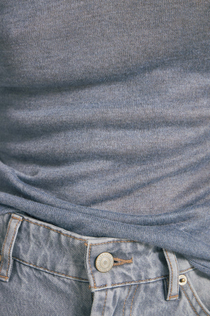GRAY-BLUE MELANGE