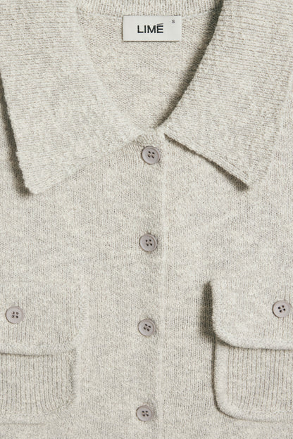 LIGHT GREY MELANGE
