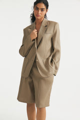 GRAY BROWN MELANGE