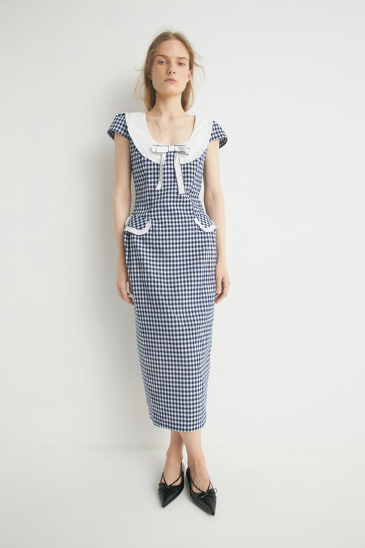 DARK BLUE/WHITE
