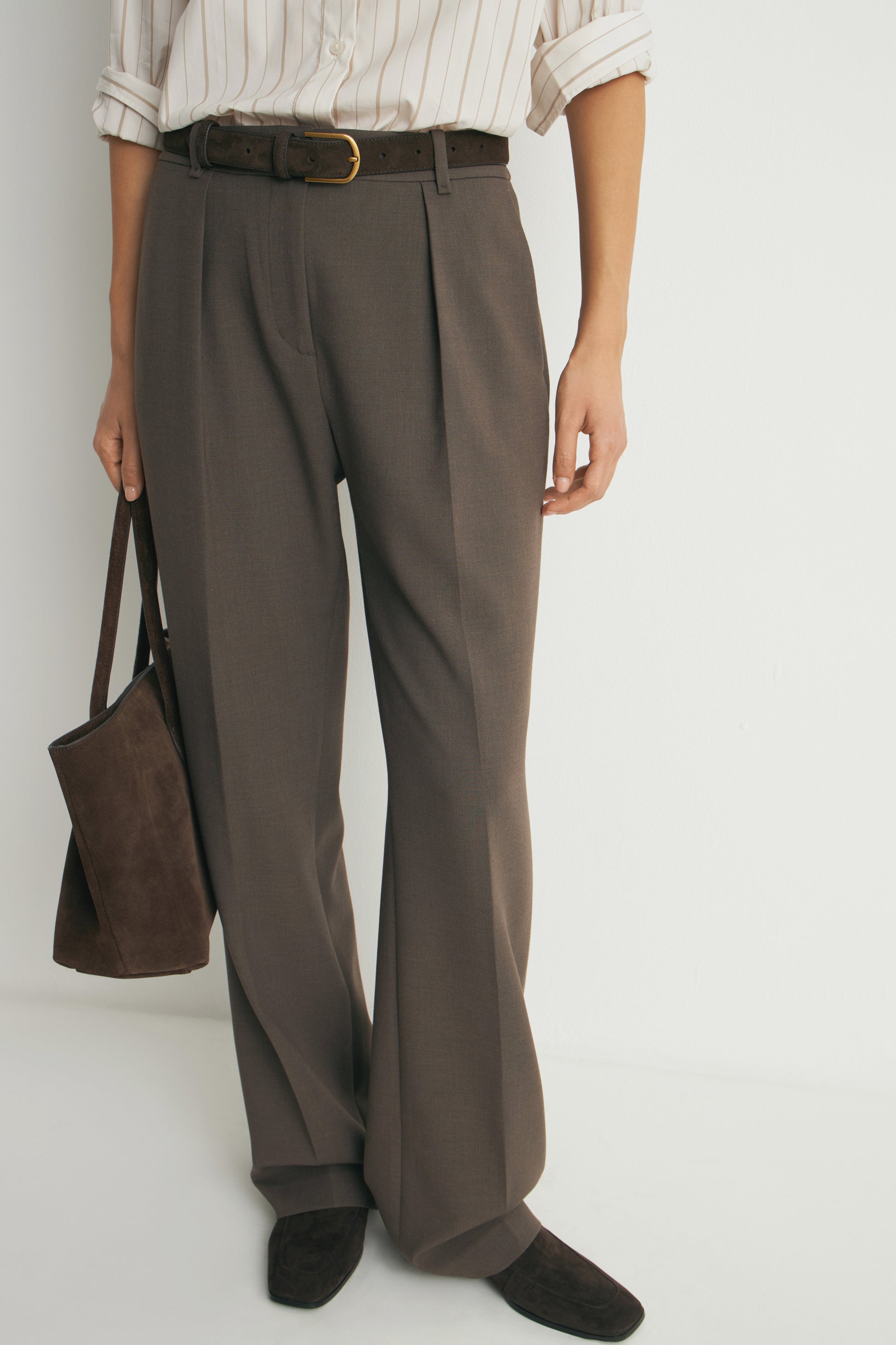 GRAY BROWN MELANGE