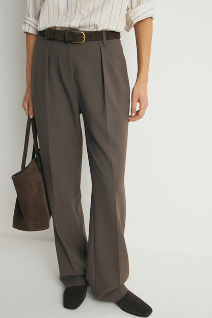 GRAY BROWN MELANGE