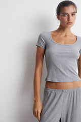LIGHT GREY MELANGE