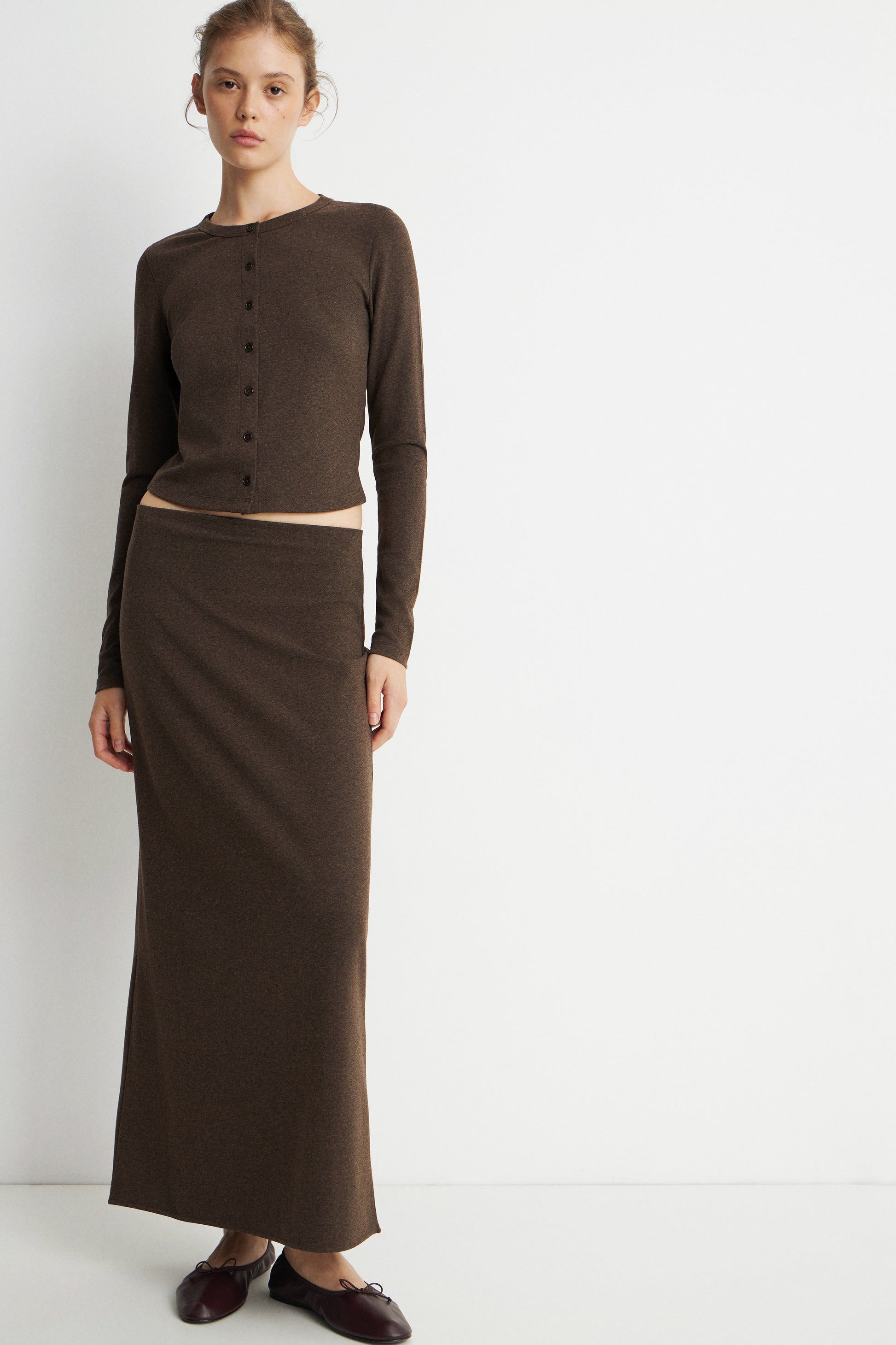 BROWN MELANGE