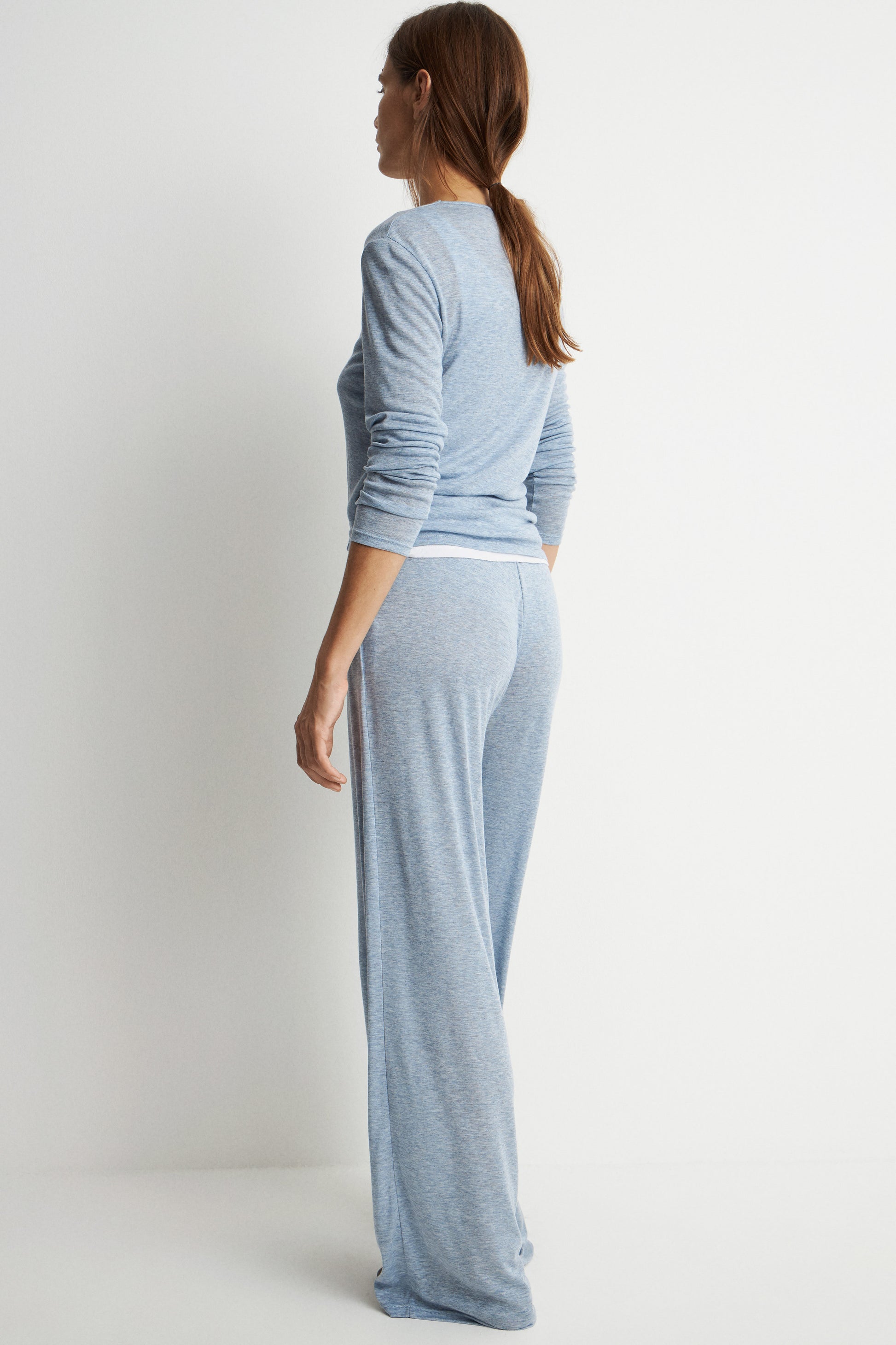 GRAY-BLUE MELANGE