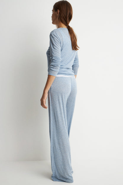 GRAY-BLUE MELANGE