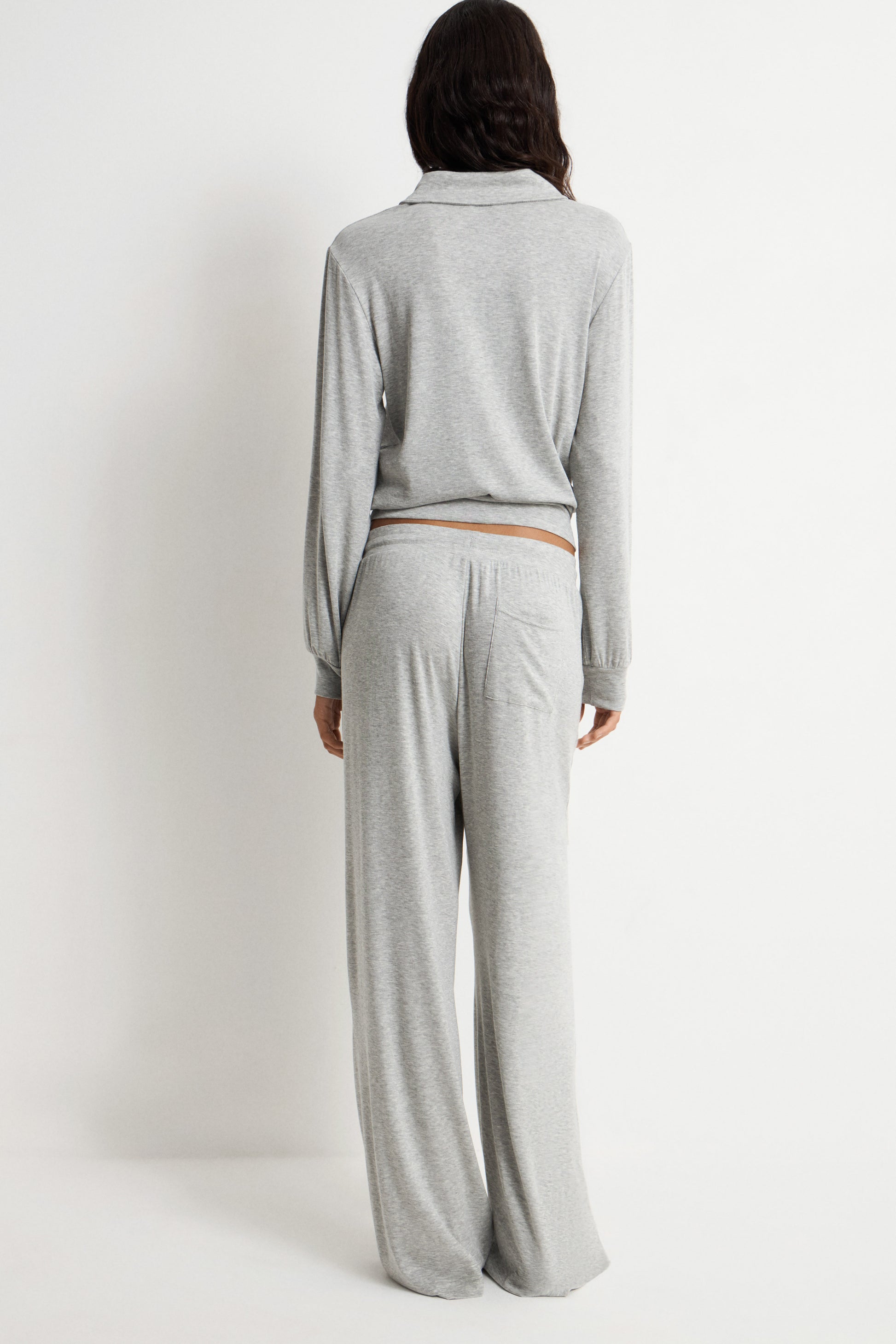 LIGHT GREY MELANGE