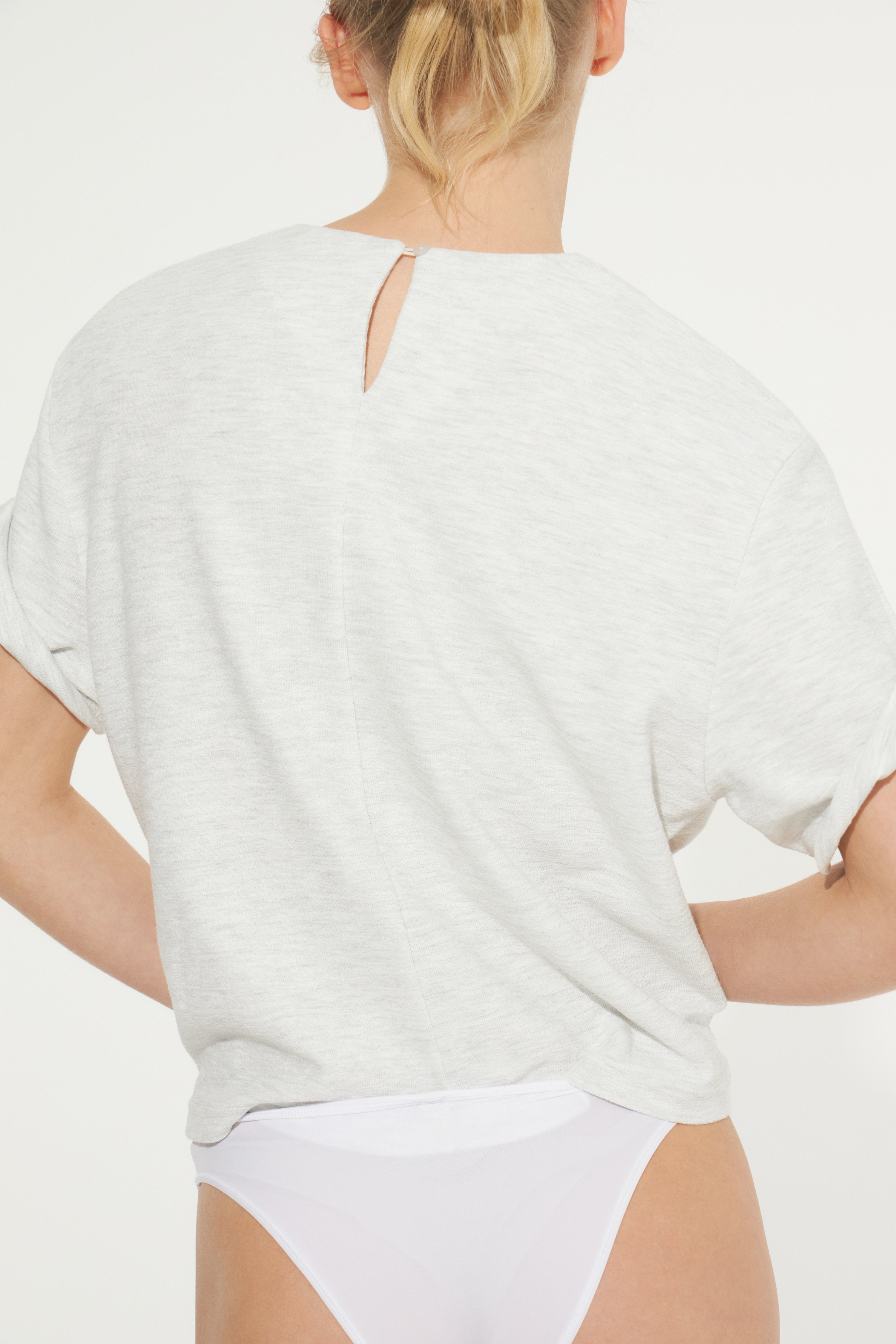 LIGHT GREY MELANGE