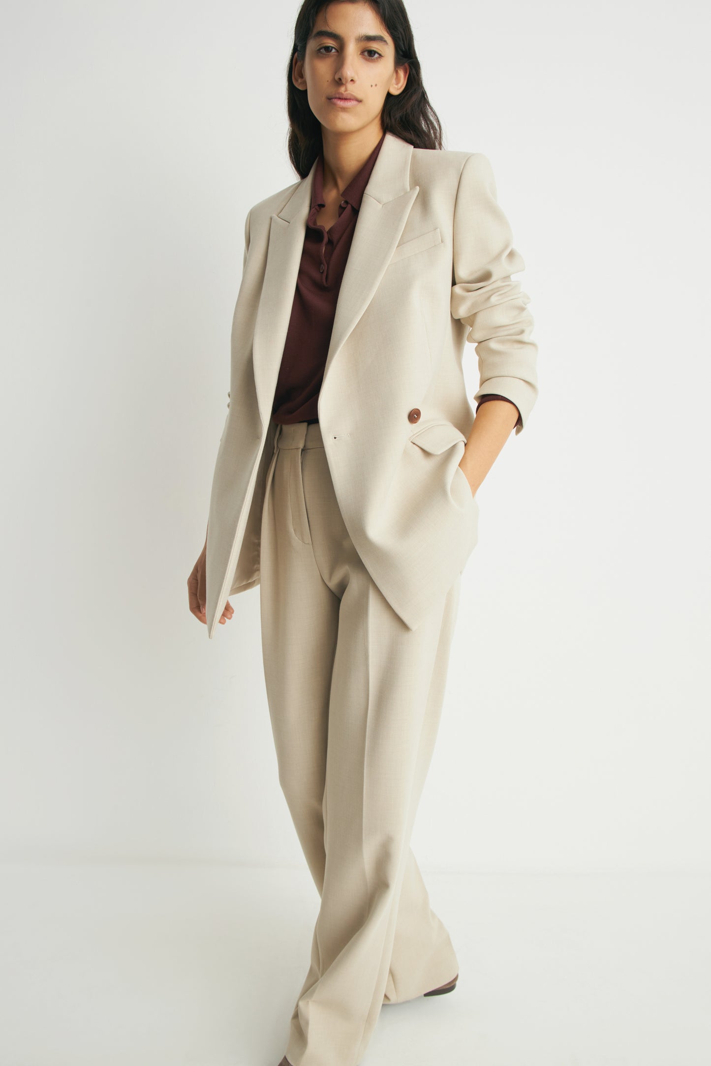 LIGHT BEIGE MELANGE
