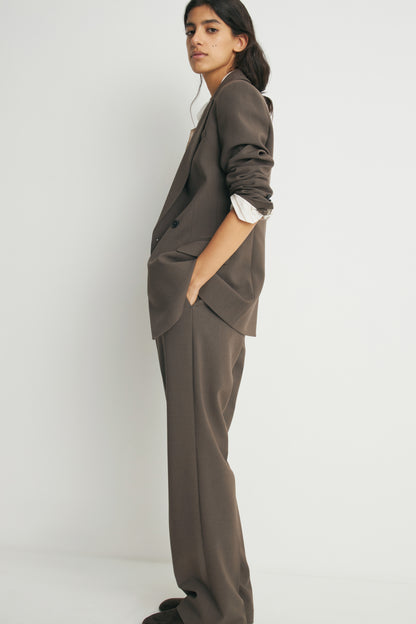 GRAY BROWN MELANGE