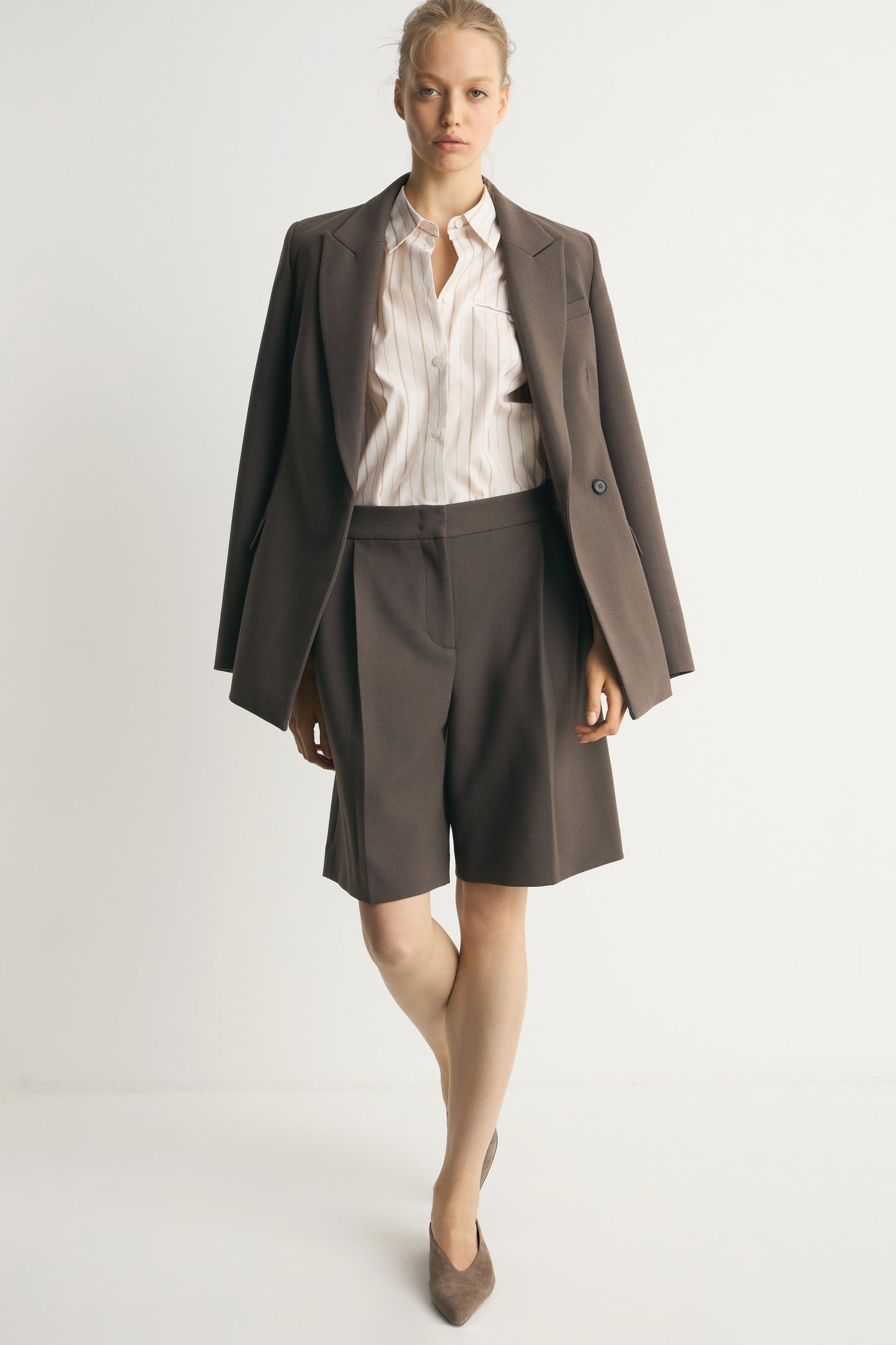 GRAY BROWN MELANGE